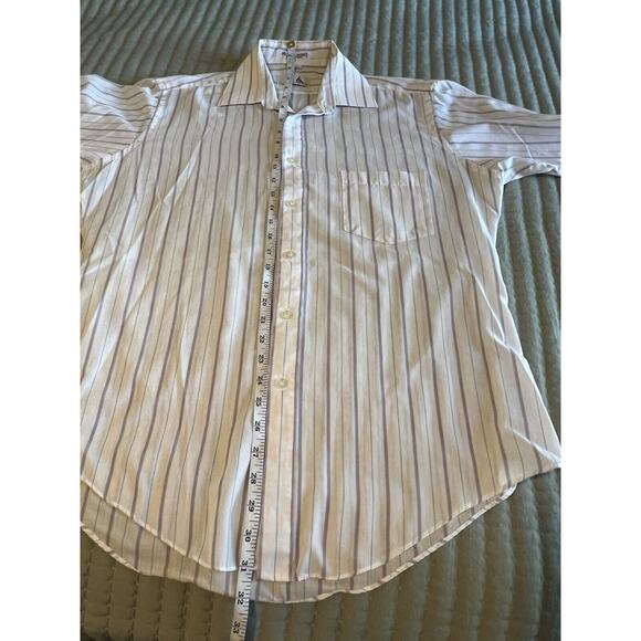 Vintage Ketch Men's Button Up Short Sleeve Medium Large (16) Single Stitch - Picture 7 of 10